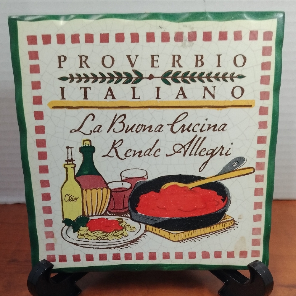 Italian Kitchen Decor Ceramic Tile